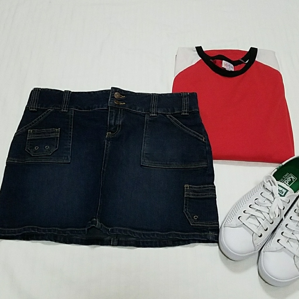 Old Navy Denim Mini Skirt size 4